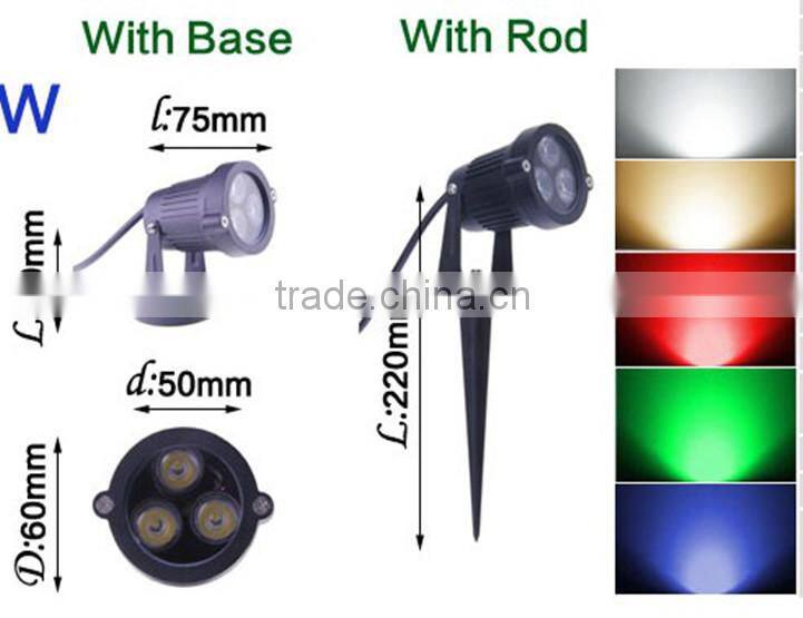 led light for garden