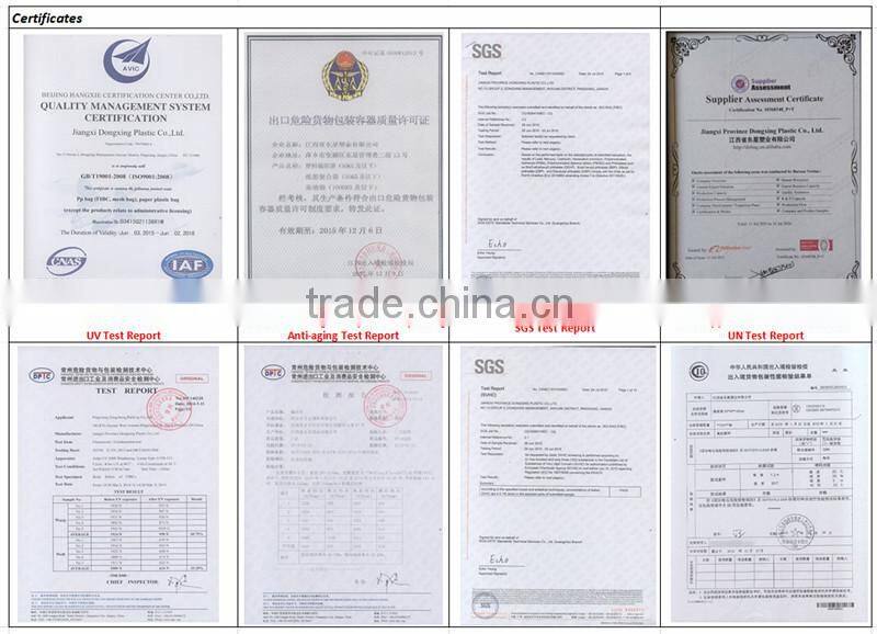 Coil for the manufacture of plastic bags china uv treated fabric concrete big bag price