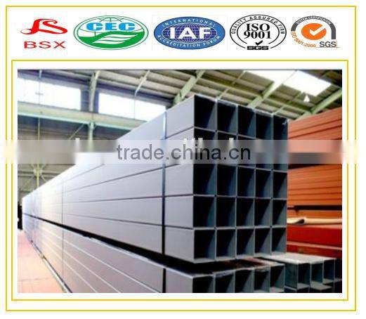 25x25 profiled welded pipe/special shape welded steel square pipe