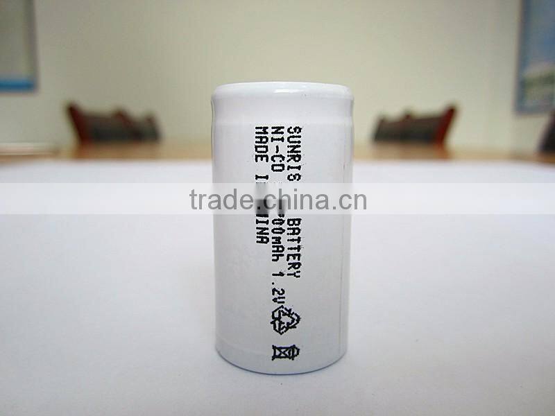 NiCd Rechargeable battery sc1700 ni cd battery pack