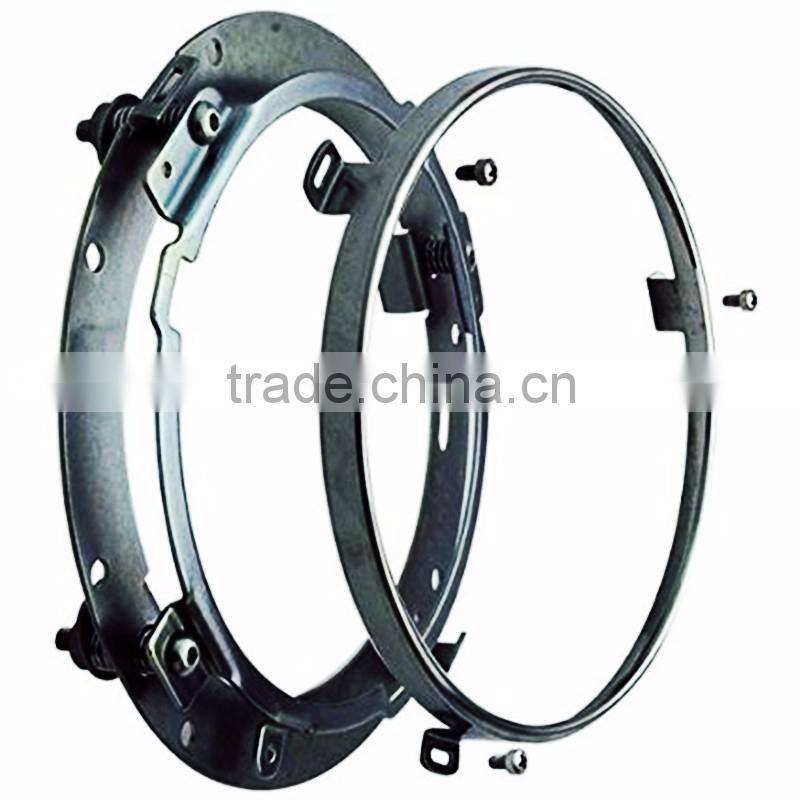 Mounting Bracket Ring 7 Inch Round Mount Brackets Motorcycle Adapter for Harley Davidso-n 7" LED Headlight