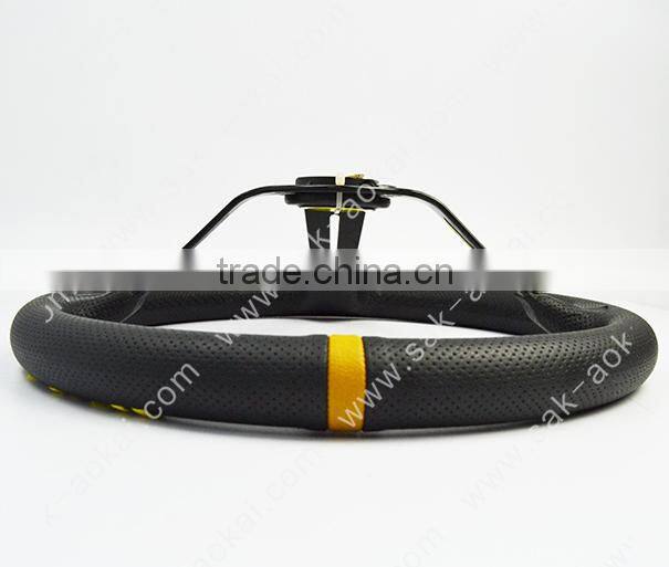 high quality deep dish car steering wheel custom