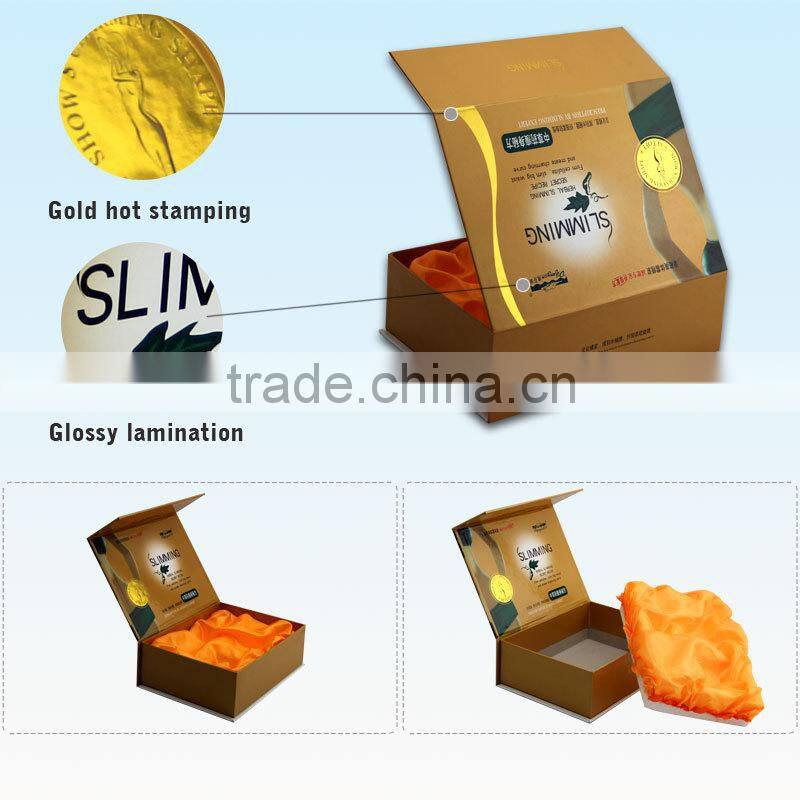 New Custom Elegant Book Style Packaging Box Printing Company