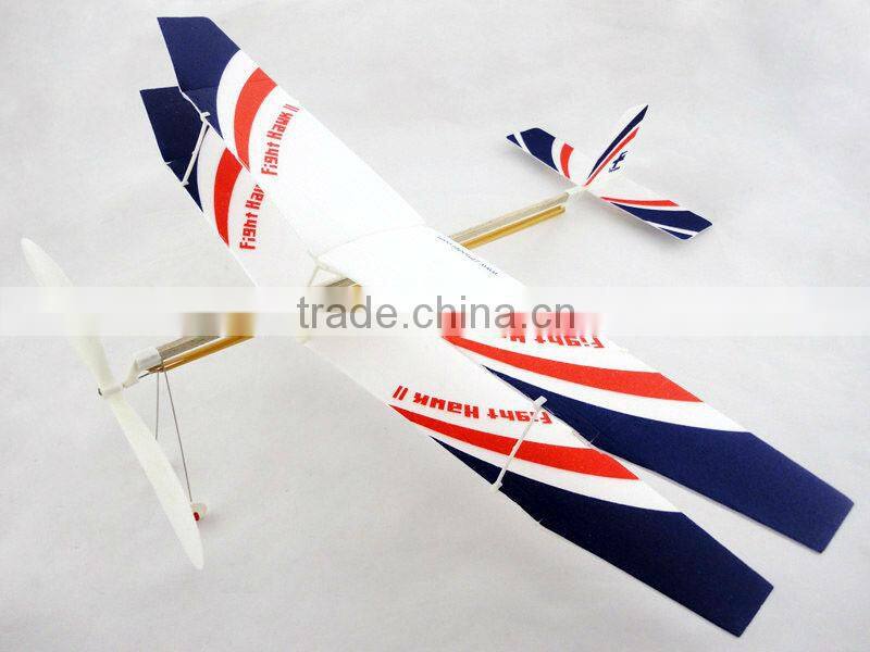 Fly Bird - Fight Hawk 20 Rubber Band Powered Plane