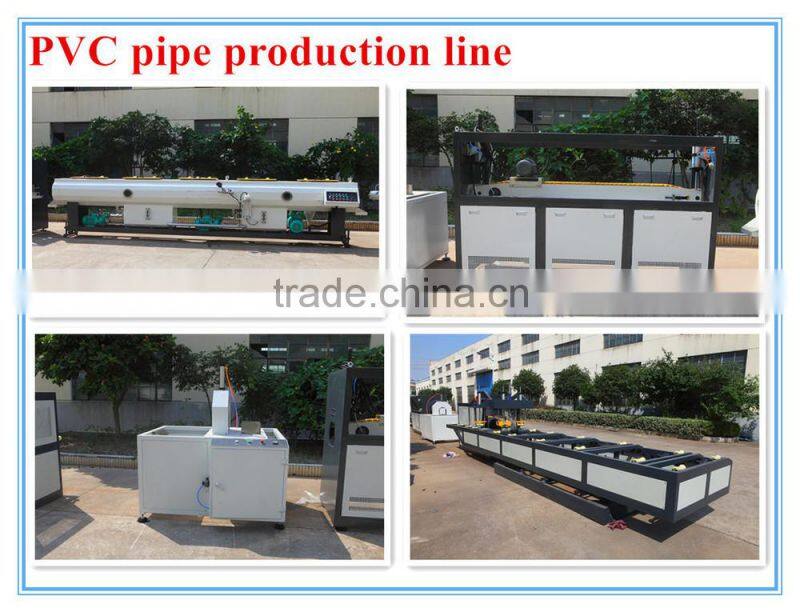 extruded pvc plastic machine