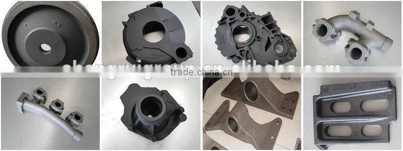 QT400 exhaust pipe, cast exhaust pipe, casting foundry service