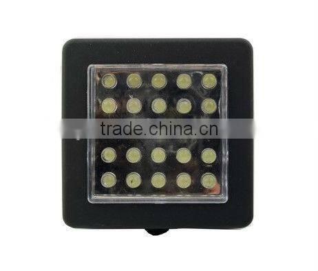 25 LED plastic magnetic LED working light