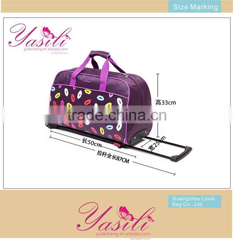 2014 new design travel bags outdoor trolley luggage travel bags