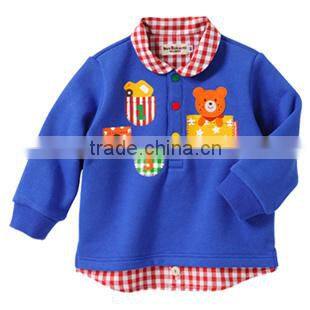 2015 New Arrivals Korean Baby Shirts Boy Baby Wear
