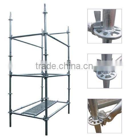 High Quality Steel Ringlock Scaffolding for Working Platform or Support System