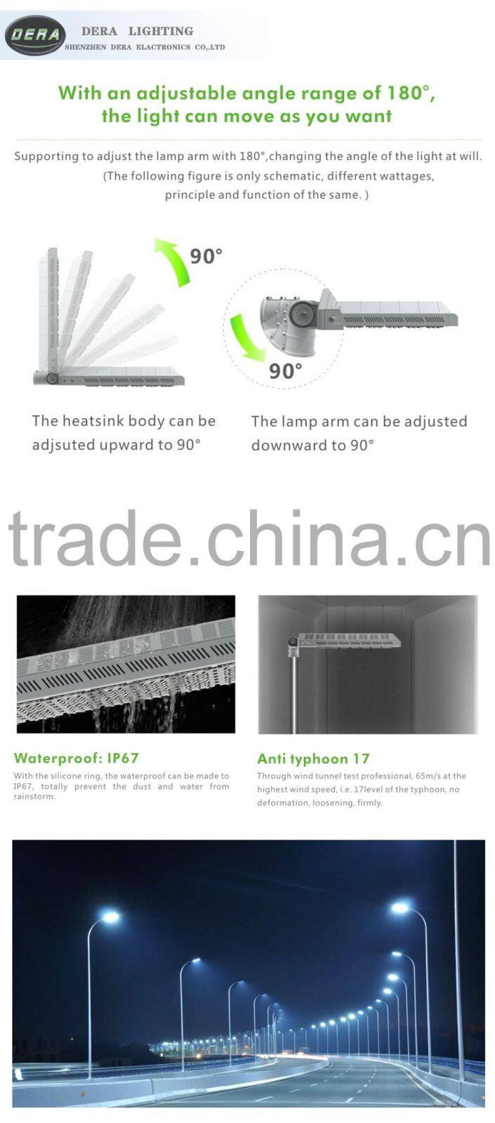 Factory wholesale hot sale 60w led street lighting solar made in China led outdoor lighting hot lamp