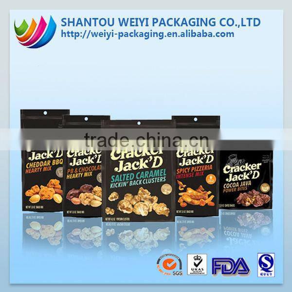 wholesale plastic heat seal popcorn bags for popcorn
