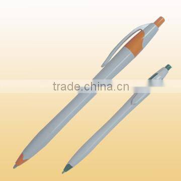 White hotel ballpoint pen /Press type pen