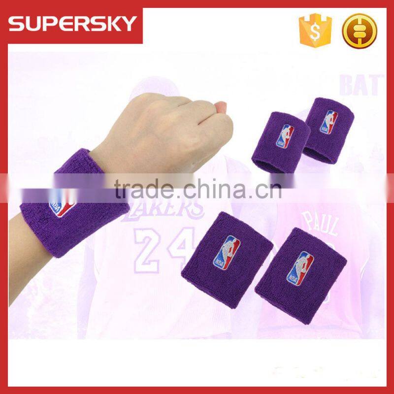 V-649 customize colorful sports sweatbands wrist support fashion woven wristband support brace custom sweatband wristbands