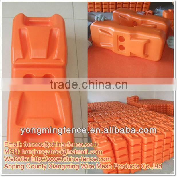 Temporary fence feet for temp fence/ block