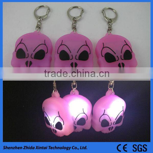 2014 hot sell silicone led keychain lights,mini flashlights