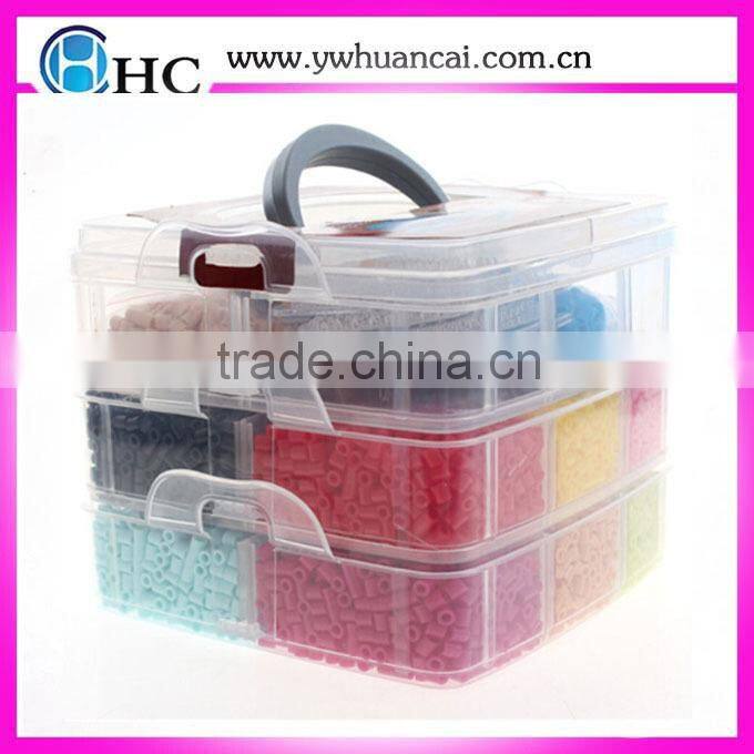 Custom Plastic 5mm Fused Perler Beads Educational Mini Hama Beads Cheap DIY Fashion Boy Magic Hama Beads