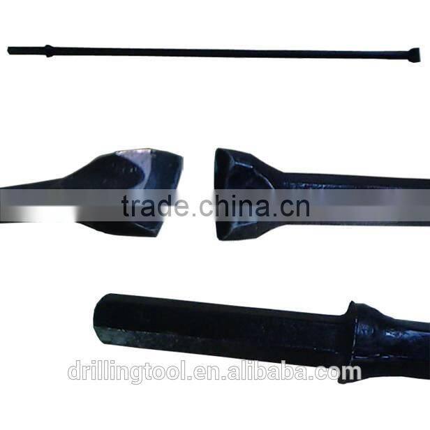 Hot Sell altas copco hex 22 Integral drill rod with 108mm shank