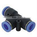 Metric one touch style TPC6-02 straight male tube pneumatic fitting