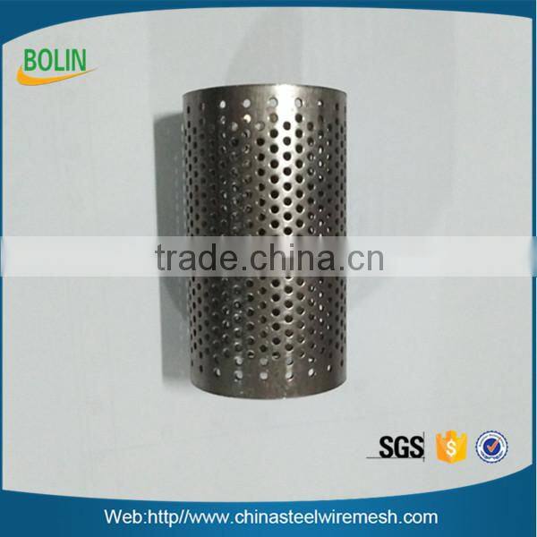 Stainless steel ss304 spiral welded perforated tube