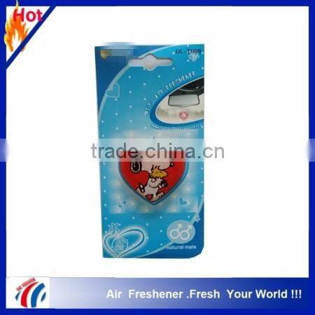 paper card packing aroma car perfume