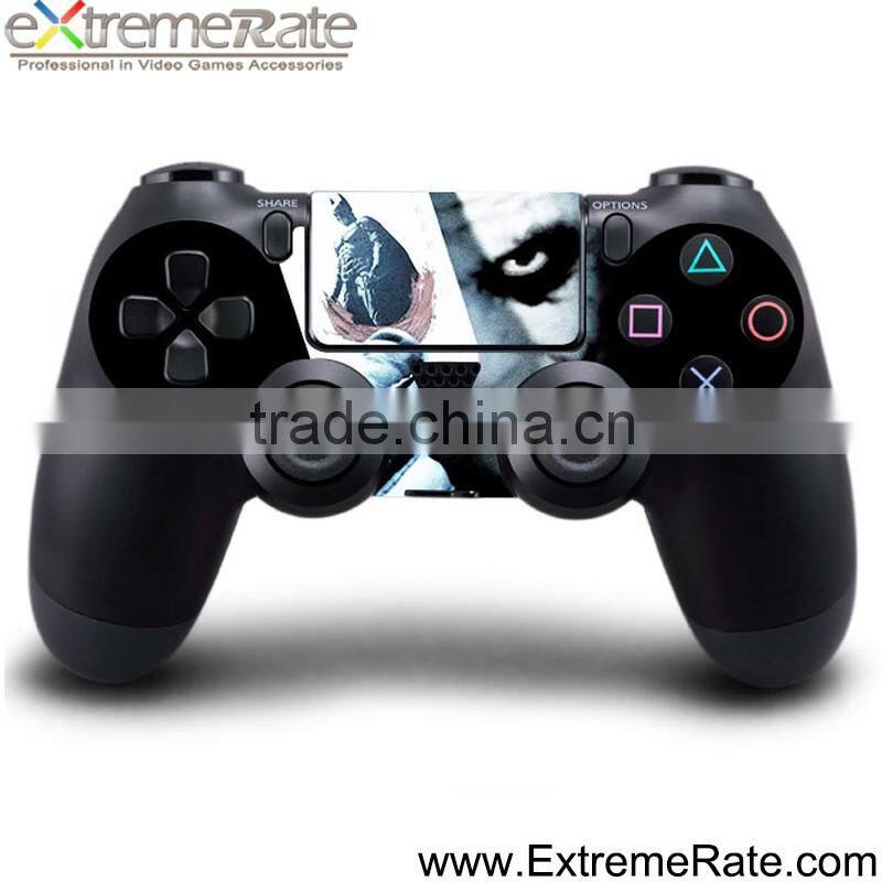 Popular OEM Vinyl skin stikcer for PS4 console controller skin joker face