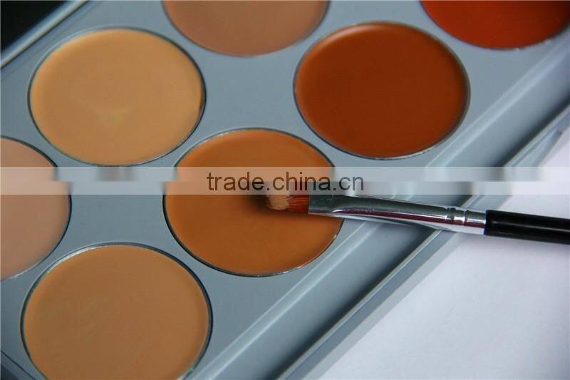 skin bleaching cream New 10 Color Concealer Foundation Cream Palette Nature Moisturizer Whitening Makeup Tools