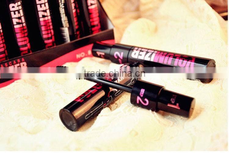 magic 2 in 1 brush volume mascara for longer and darker eyelash mascara tube