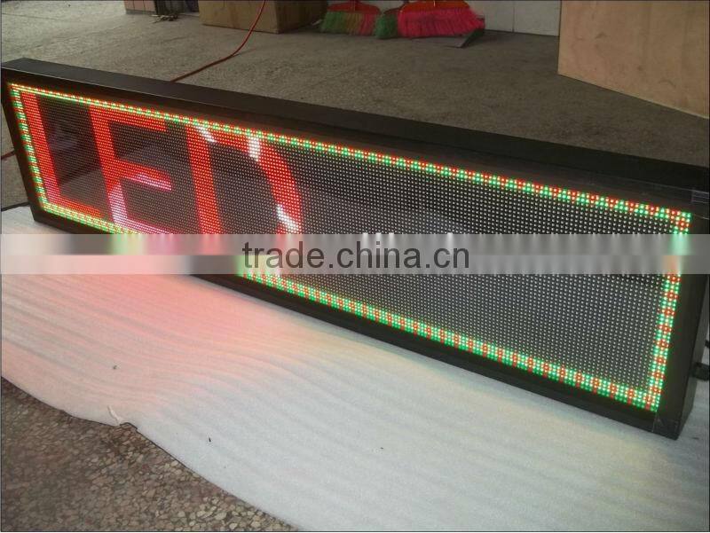 Indoor led message board,programme led running message signs
