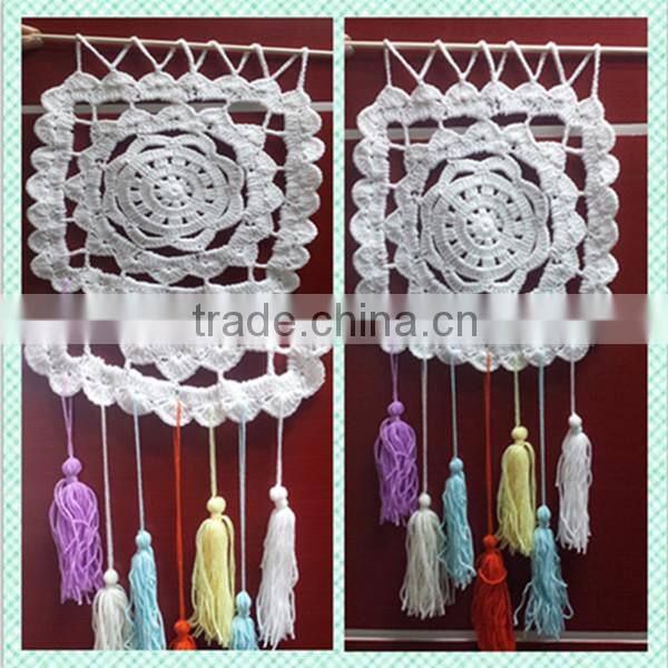 handmade crochet Cotton wall hanging for wholesale