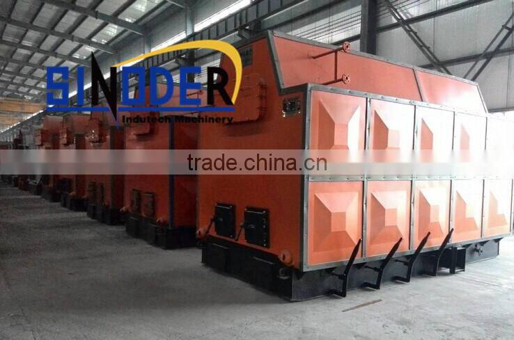 Supply WNS Series all wet 3 pass horizontal gas oil fired steam boiler -SINODER