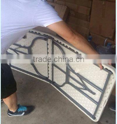 Wholesale Outdoor White Stong And Lightweight Cheap Durable Leisure Plastic Folding Table
