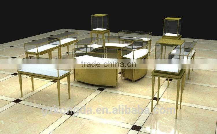 Toughened glass watch display case with black painting