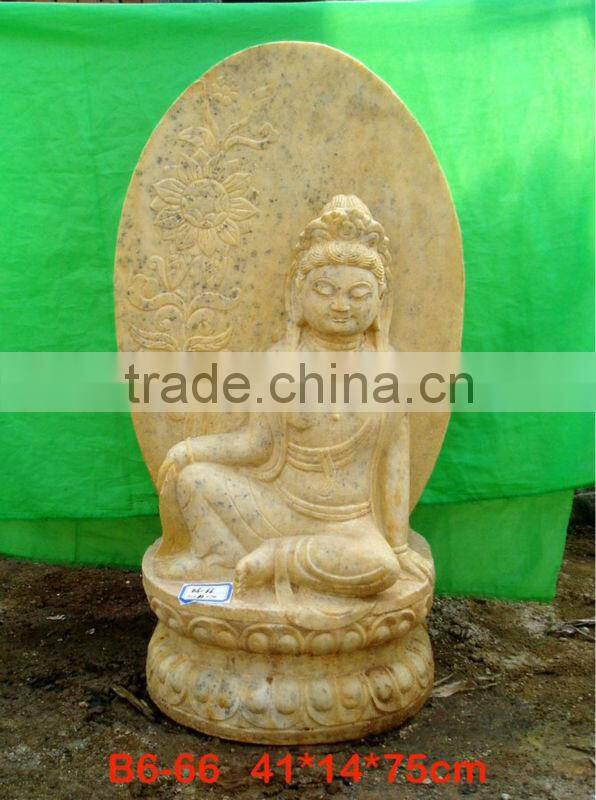 antique statue on stone