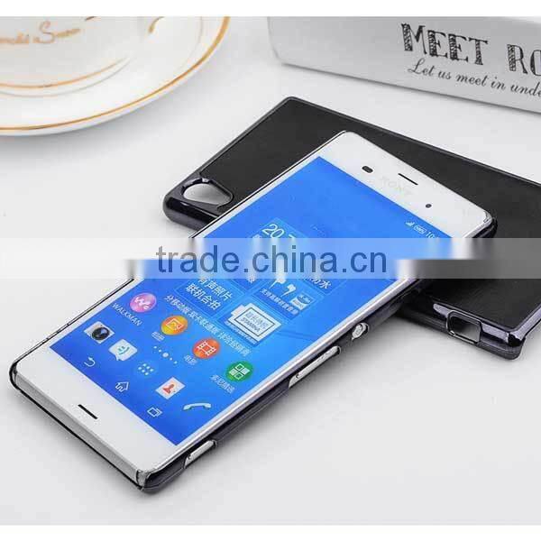 new design pu leather phone case for sony xperia z4,pu leather cover case for sony xperia z4,leather phone case for sony