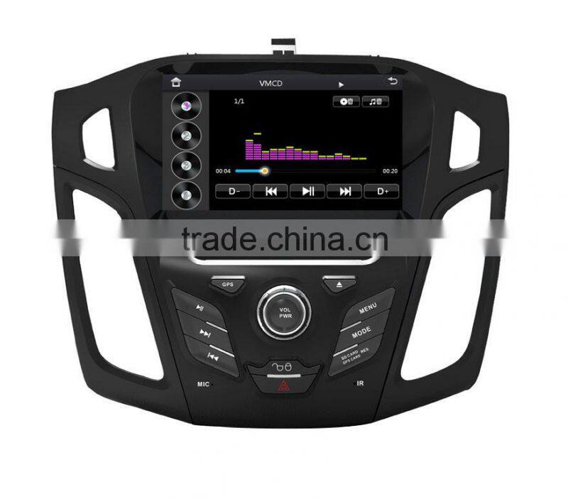 Wholesale car fm radios audio multimidea player car gps navigation for Ford focus 2012 support Phone 3G DVR SWC BT