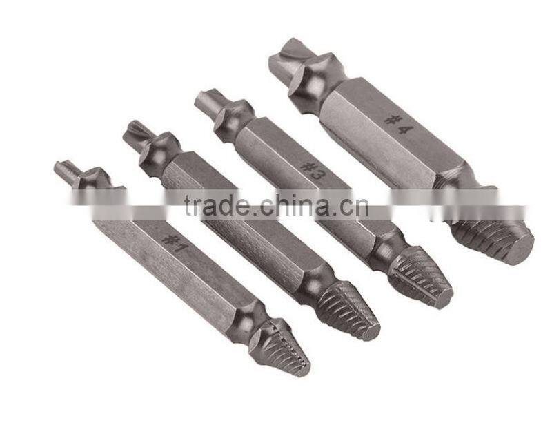 As seen on TV Speed Out 4pc Damaged Screw Extractor Use With Any Drill