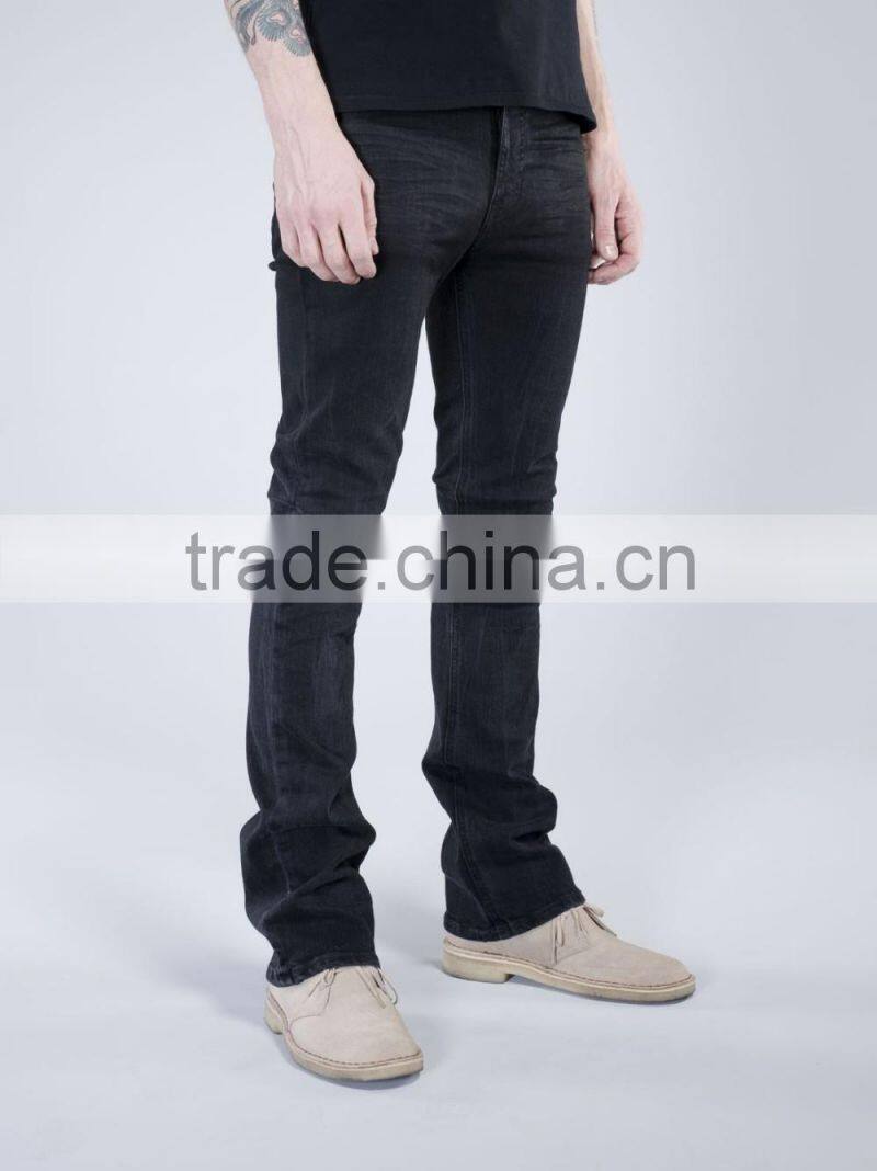 fashion design tight fit bootcut mens jeans JX020