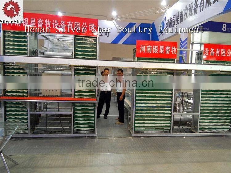 automatic belts manure removal/cleaning system chicken layer cage
