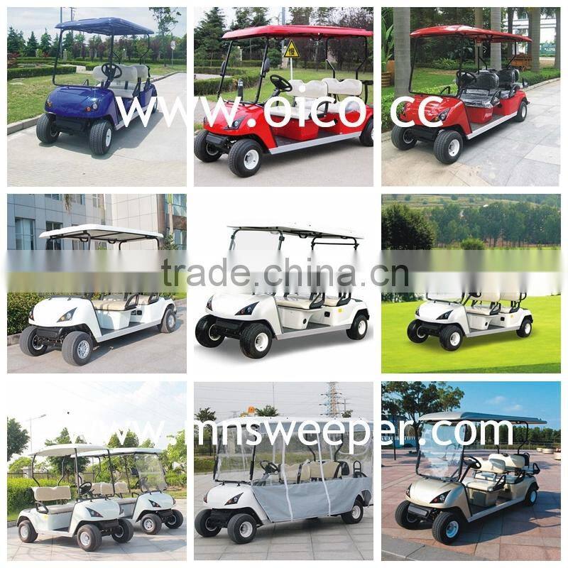 vacational village electric 4 person rain proof golf cart