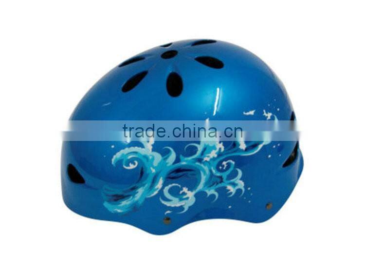 Customized cool Graffiti Super Protective Shark Helmet For Skateboard