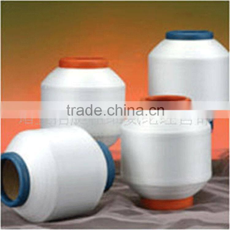 Polyester spandex wrapped yarn Core Cotton Lycra