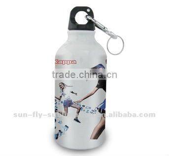 Sublimation Aluminum kids bicycle water bottle 400ml
