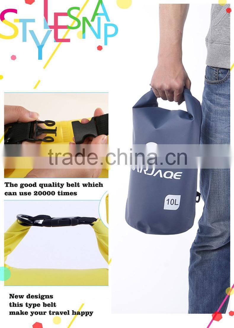 Chinese factory customized waterproof backpack outdoor for rafting sport camping hiking