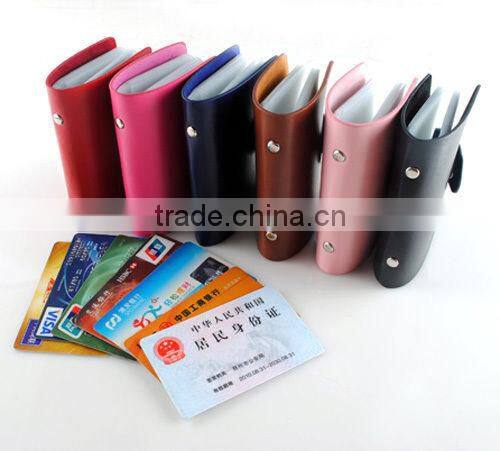 Women Men Fashion Business ID Credit Card Holder Pocket Handbag Purse Case