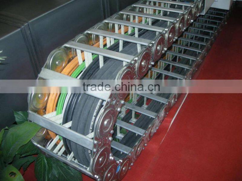 China manufacturer TL65II Steel cable carrier steel drag cable chain