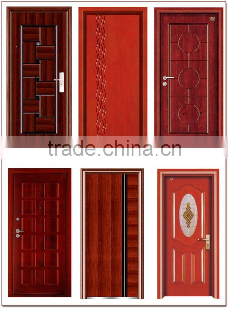 Factory supply high quality attractive designs pvc door
