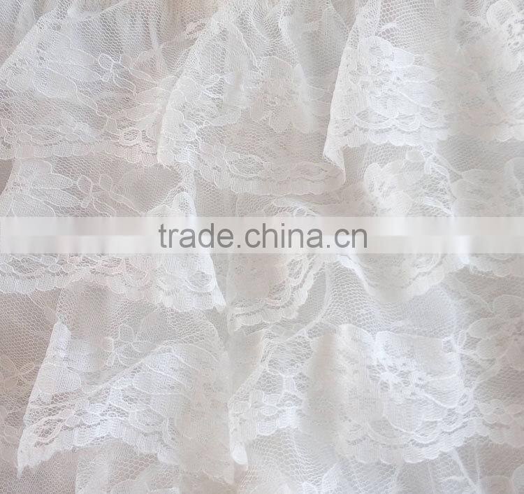 White Fashion Lace Ladies Leggings