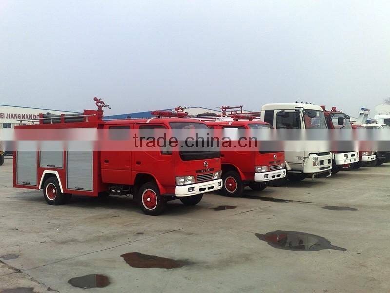 Hot-selling 4X2 Hubei Dongfeng fire fighting truck for sale red color fire truck