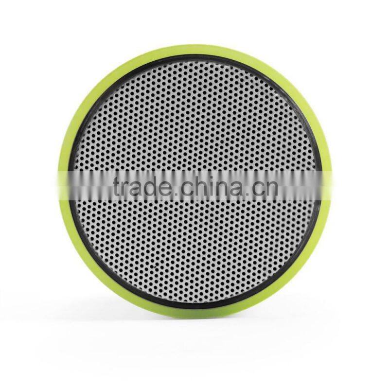 subwoofer with Colorful Mini Portable wireless metal LED bluetooth speaker